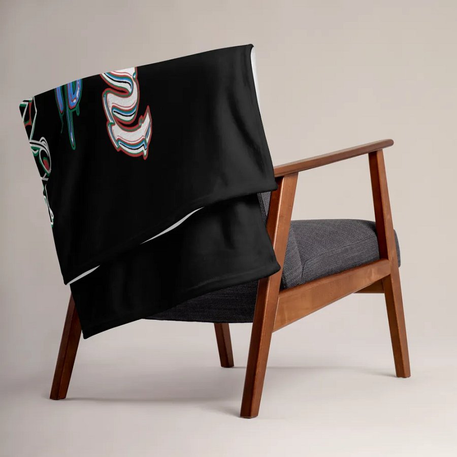 You Cant Please Everyone, So Do It For Yourself - Black - Throw Blanket product image (3)