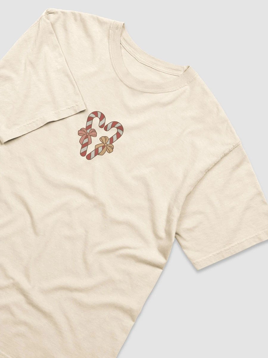 [Candy Cane Oh What Fun] Holiday Heavyweight T-Shirt product image (3)