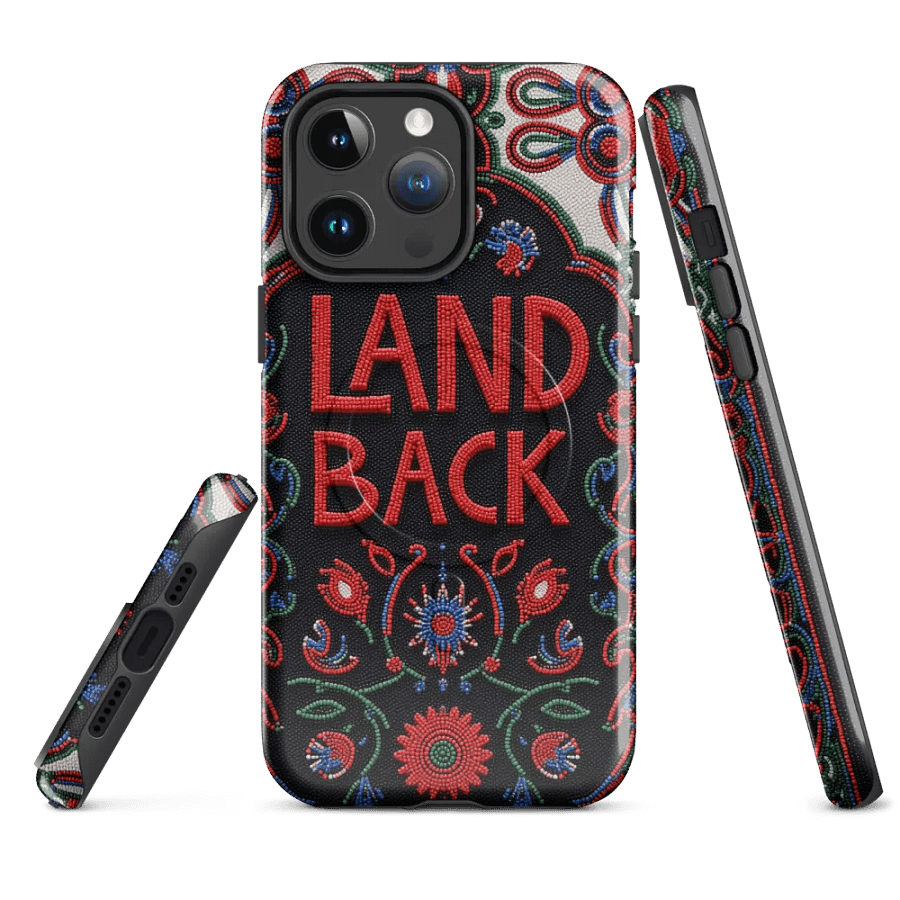Land Back Floral MagSafe® Tough Case product image (4)