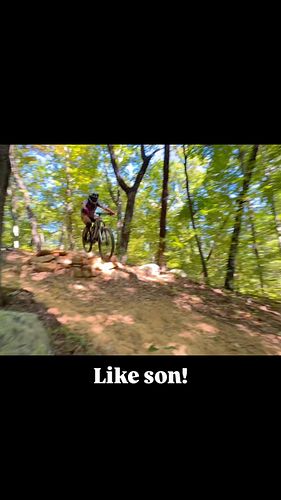 Love riding with my son and seeing him progress! Only his 3rd time @waldensridgepark and he’s already hitting some decent fea...