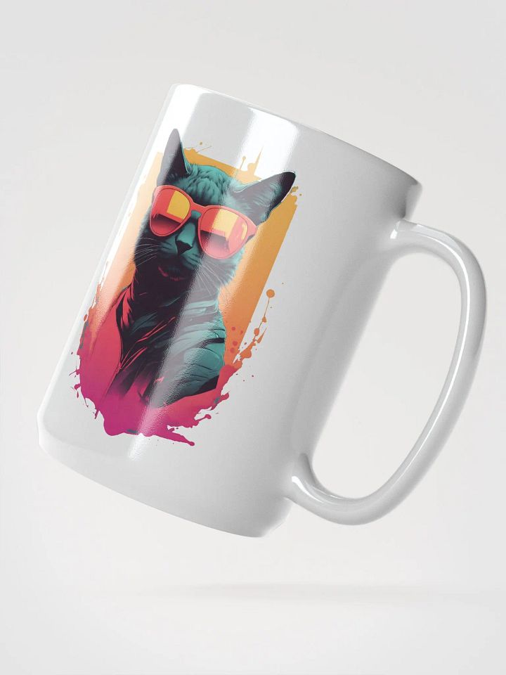 Hipster Cat Vibes Mug product image (2)