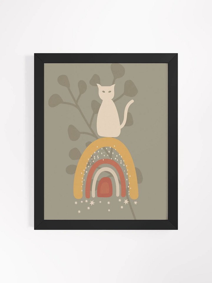 Vibrant Ayous Wood Framed Matte Poster product image (13)