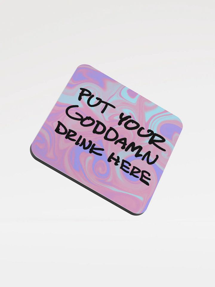 PYGDH coaster (trippy marble #1) product image (1)