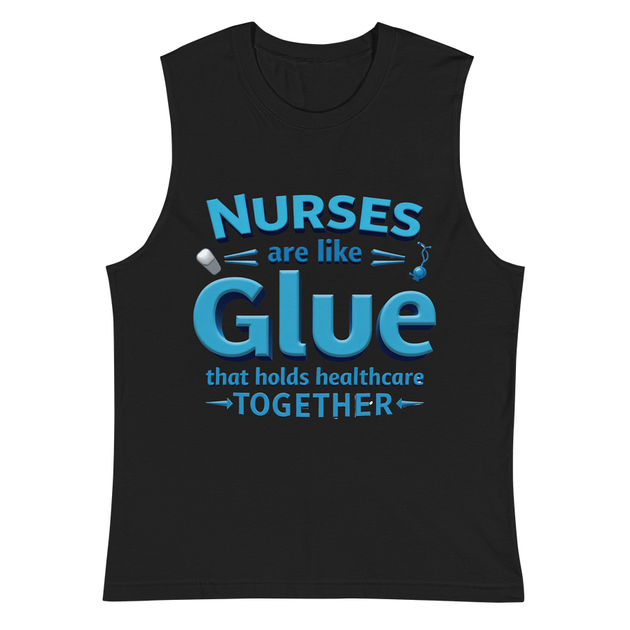 Nurses Glue healthcare together Muscle Tank product image (3)