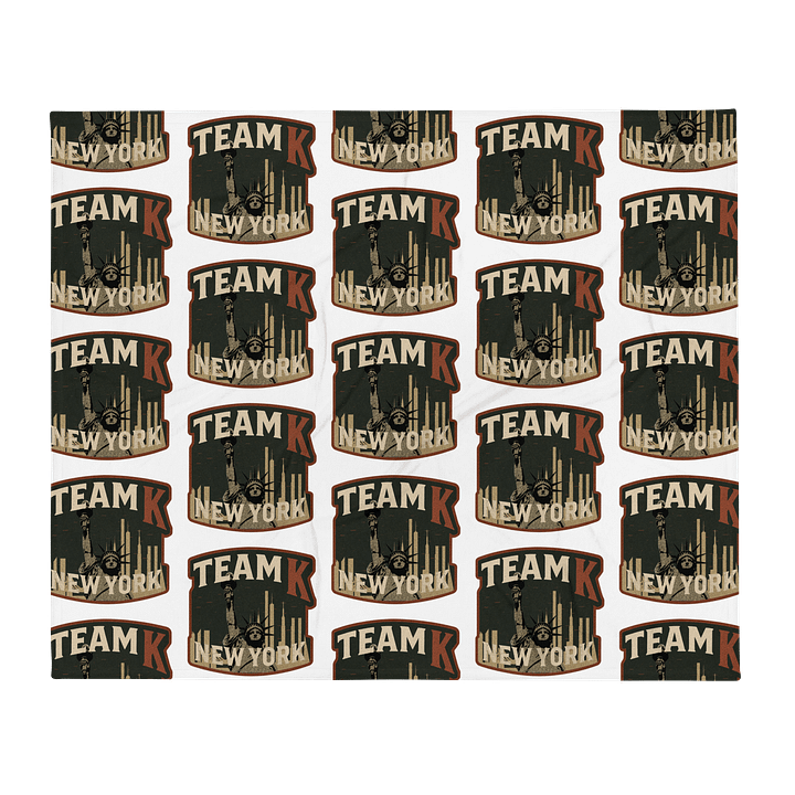 Team K New York Blanket product image (2)