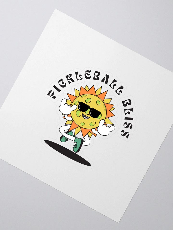 Sunny Pickleball Bliss Sticker Pack product image (2)