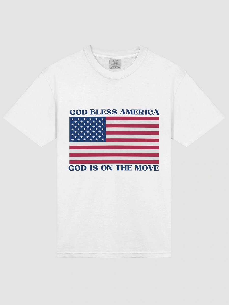 God Bless America T-shirt (dark font) product image (9)
