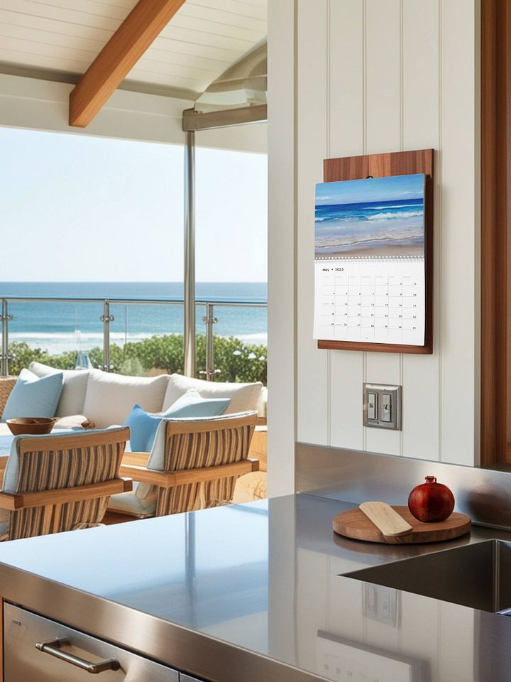 Ocean Inspired Art Calendar 2025 - Dive Into A Year Of Coastal Beauty product image (2)
