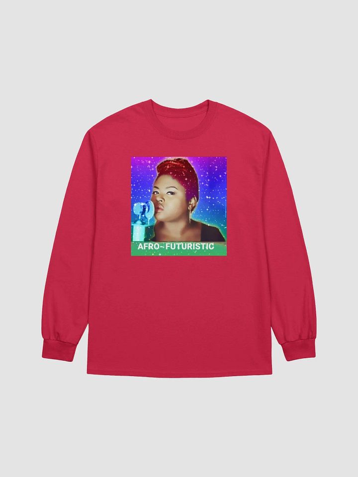 Afro-Futuristic long sleeve red product image (1)
