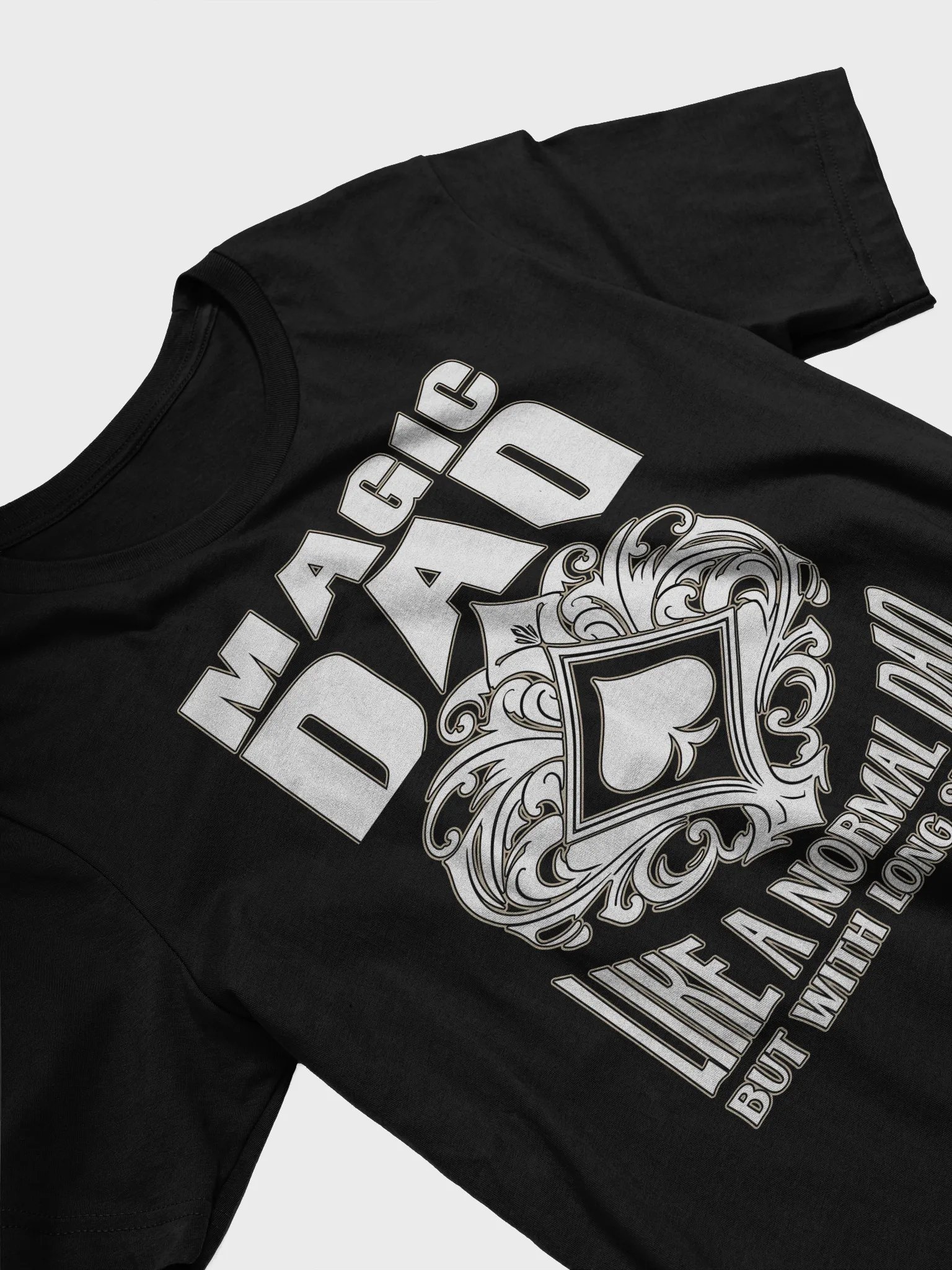 Magic Dad – Like a Normal Dad, But With Long Sleeves Tee product image (5)
