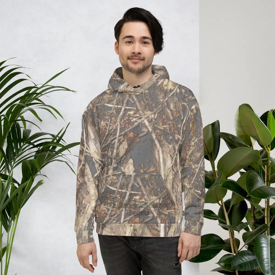 Recycled Unisex Hoodie - Dead Split - It Happennnns Camo product image (4)