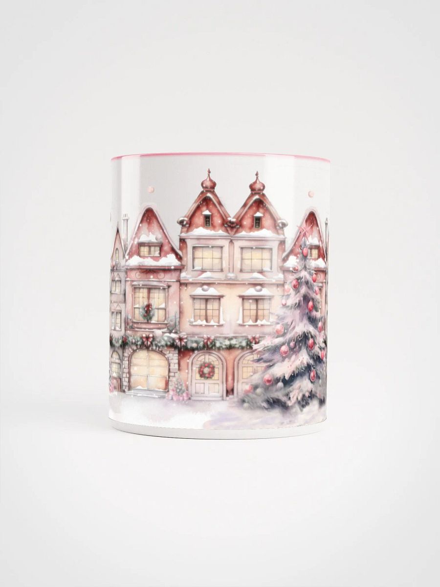 A Pink Christmas Ceramic Mug | The Night Before Christmas Ambiance | Holiday Drinkware product image (5)