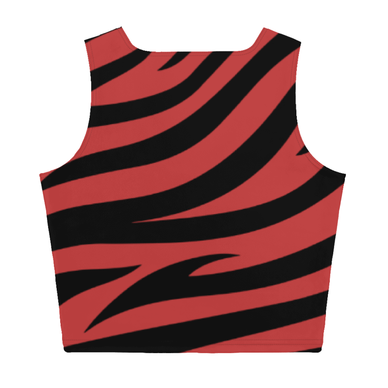 Crimson Waves Crop Top product image (4)