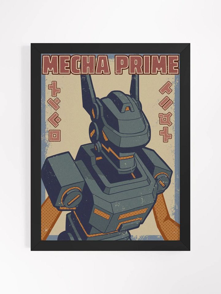 Mecha Prime Framed Poster product image (1)