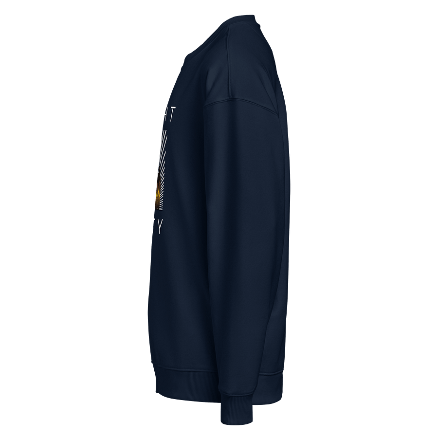 Luminous Night Skyline Organic Sweatshirt product image (3)