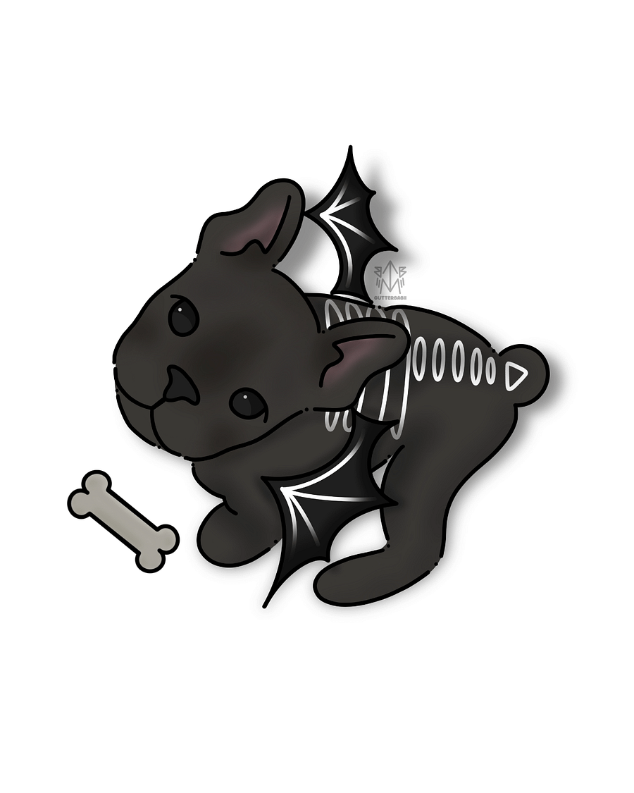 Demon Dog Art Print product image (1)