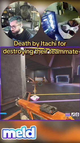 Itachi had it out for me #itachi #splitgate2 #fps #portal