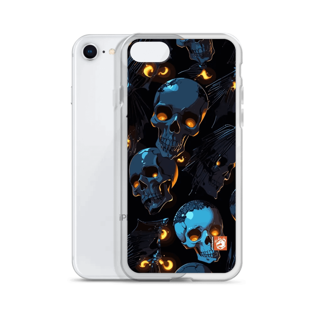 Dark Skull Pattern iPhone® Case product image (2)