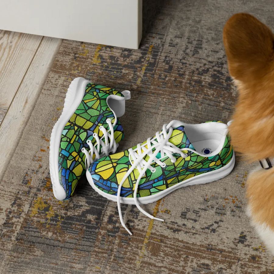 Geometric Harmony Mens Athletic Shoes product image (6)