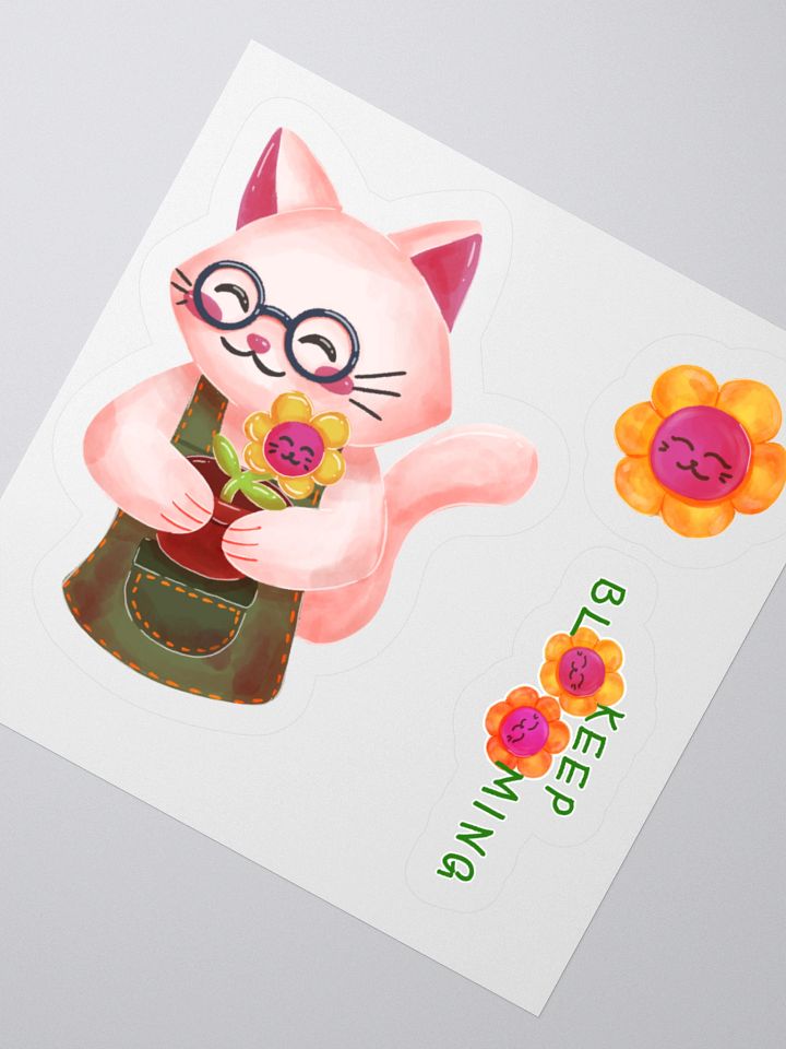 KEEP BLOOMING Sticker Sheet product image (5)