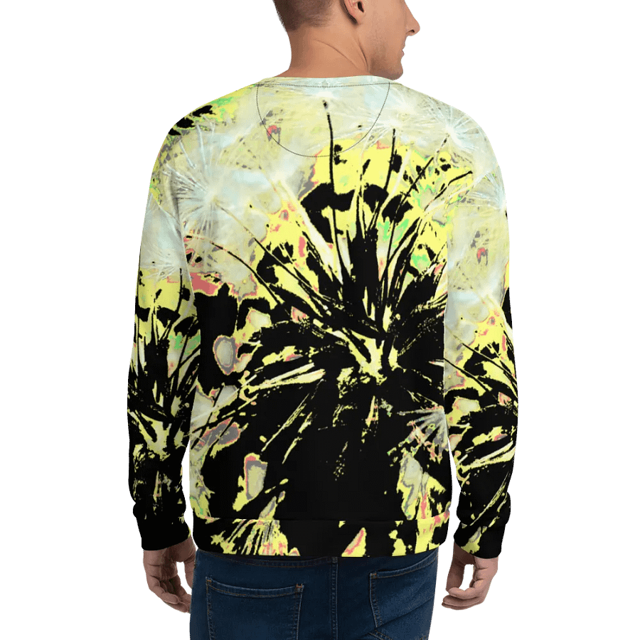 Abstract Energetic Dandelion Seeds Unisex Sweatshirt product image (8)