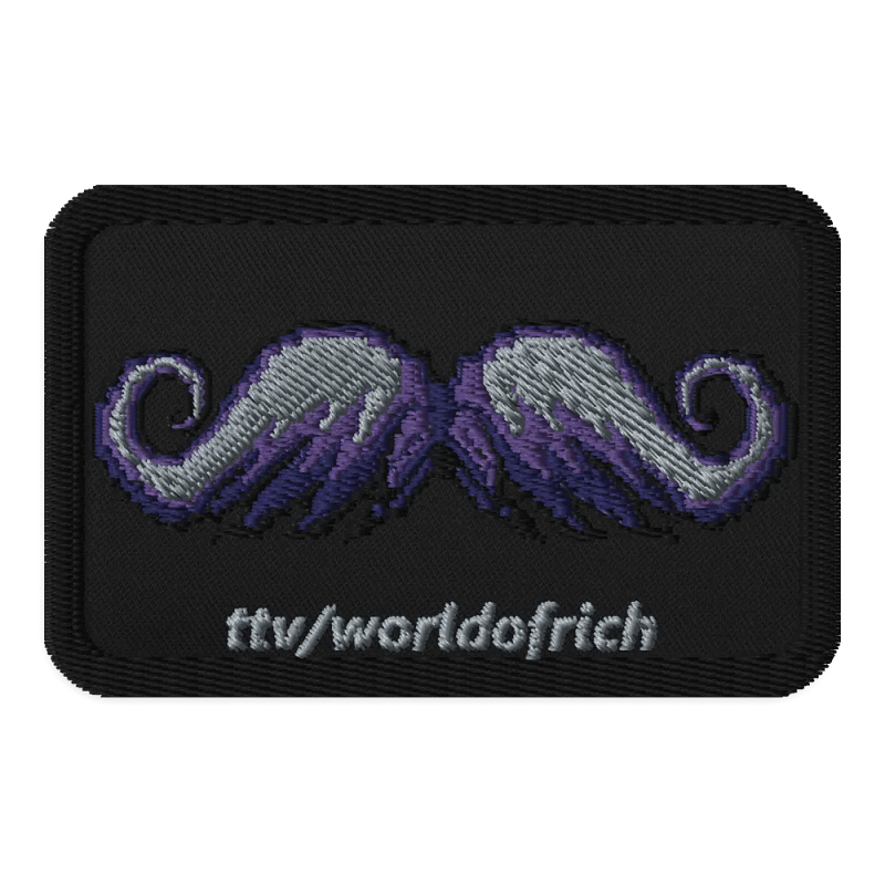 worldofmustache patch