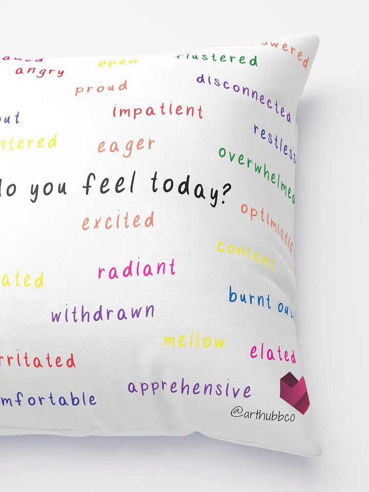 Feeling Words Pillow product image (4)