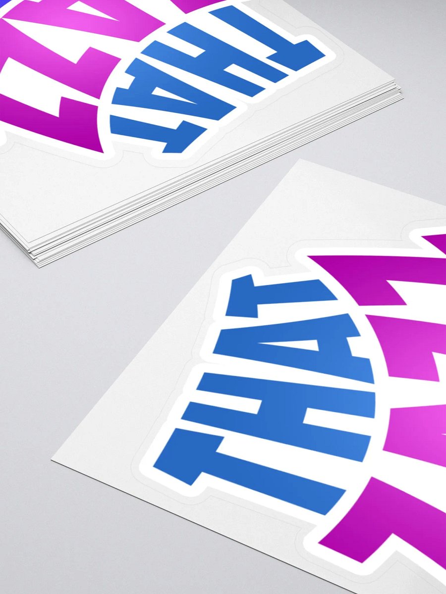 That Zazz Tho Sticker product image (12)