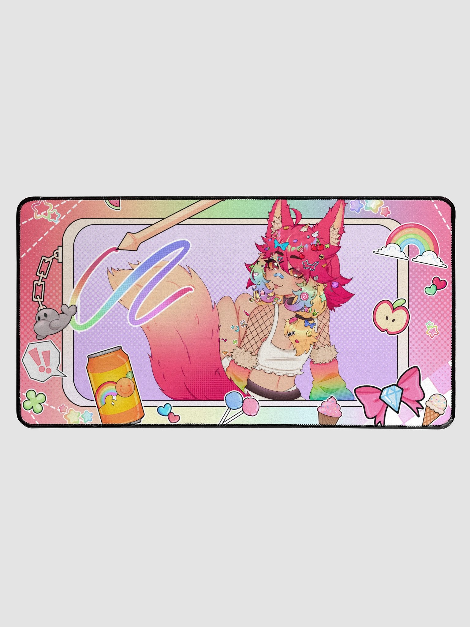 🌈 "candy wonderland!" ⭐ mousepad 🌈 product image (2)