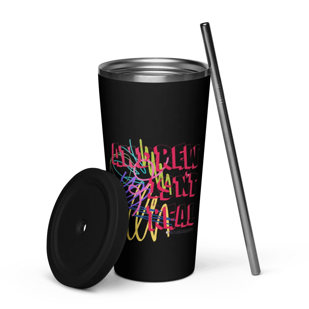 Andrew Isn't Real Tumbler with Straw product image (5)