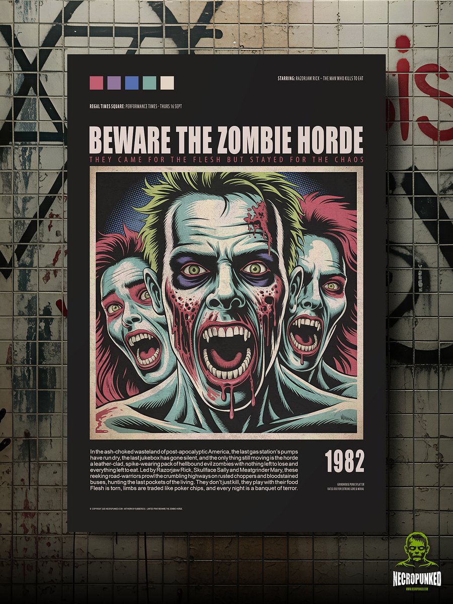 Beware the Zombie Horde product image (1)