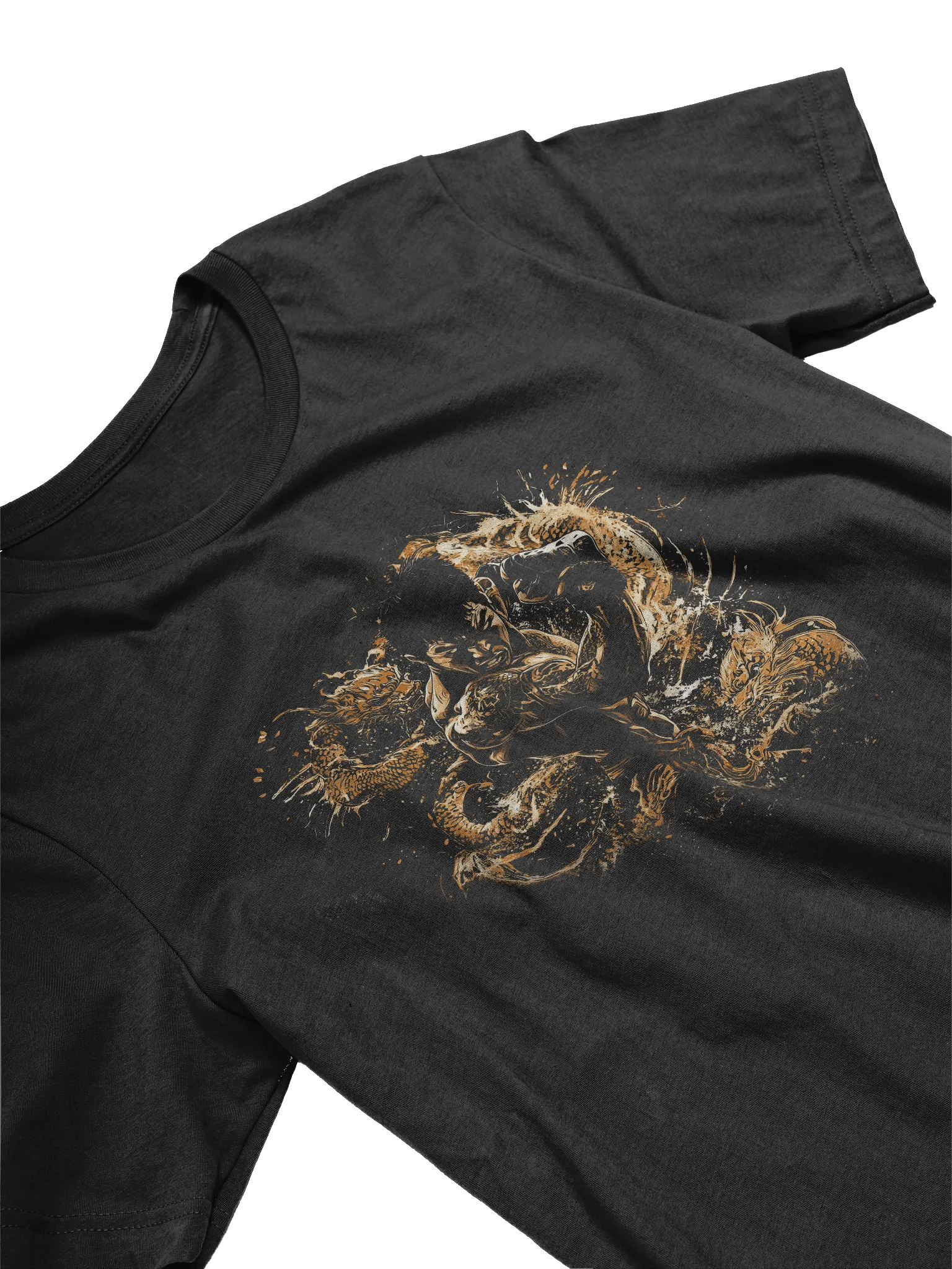 Fighter Theme T-Shirt, Martial Arts Style Graphic Tee product image (7)