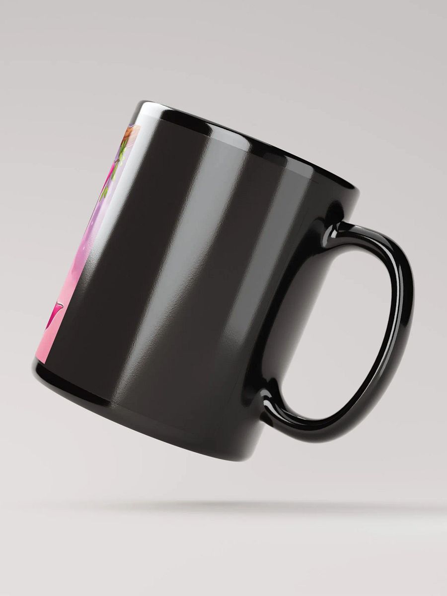 Pris- Sleepy Socialist Pride- Black Glossy Mug product image (3)