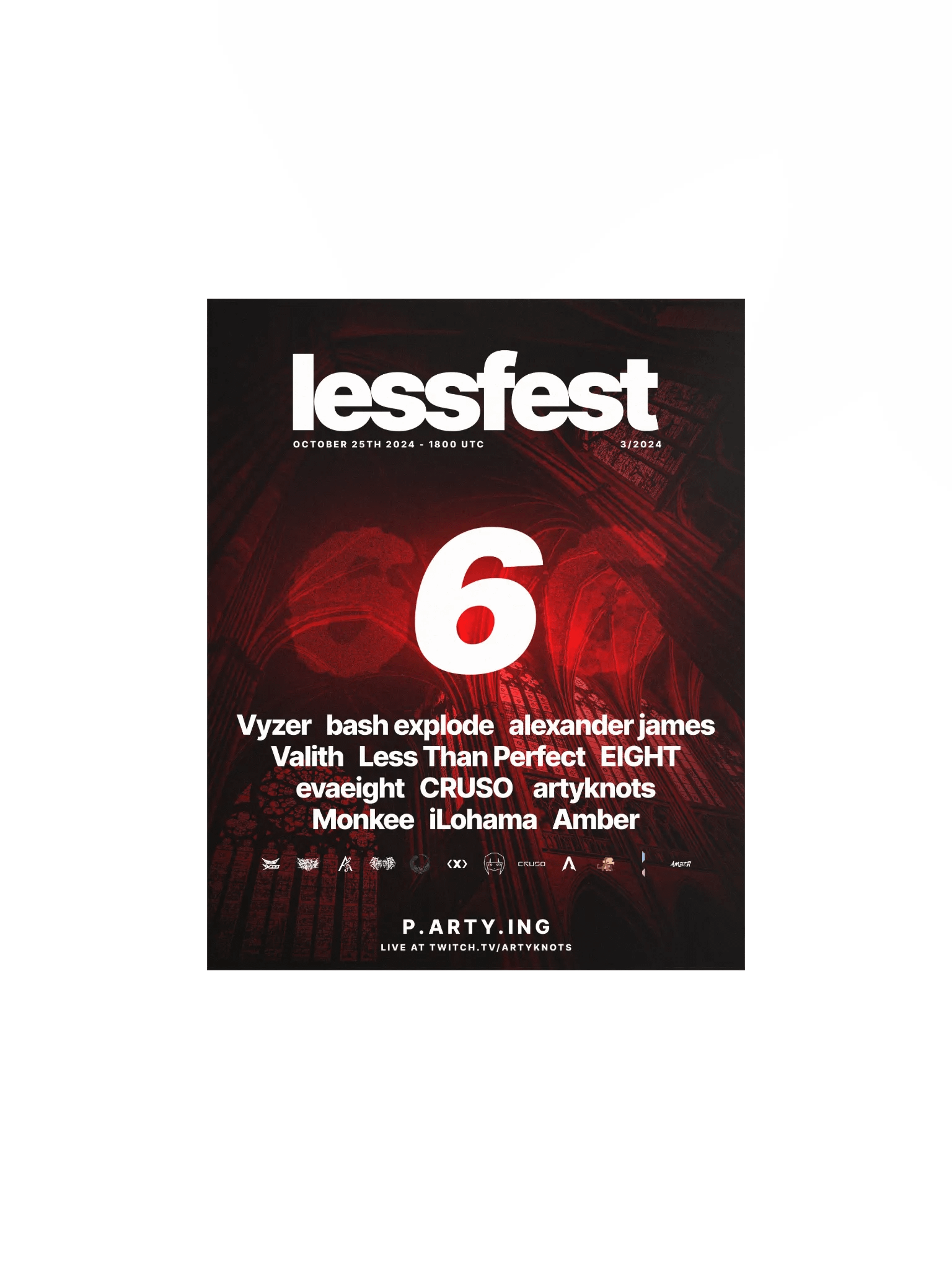lessfest 6 poster product image (1)
