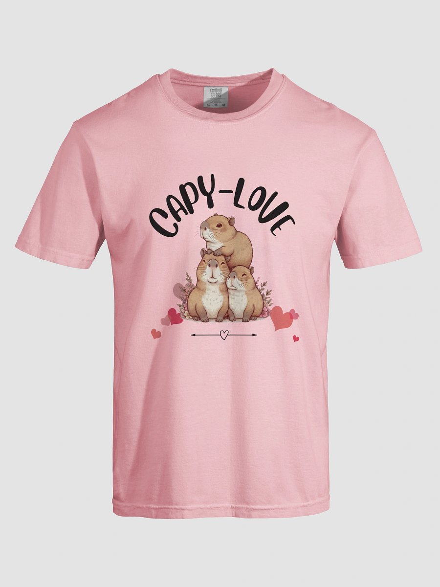 Cute Capybara Love T-Shirt product image (63)