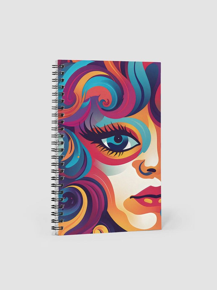 Psychedelic Muse Spiral Notebook product image (1)