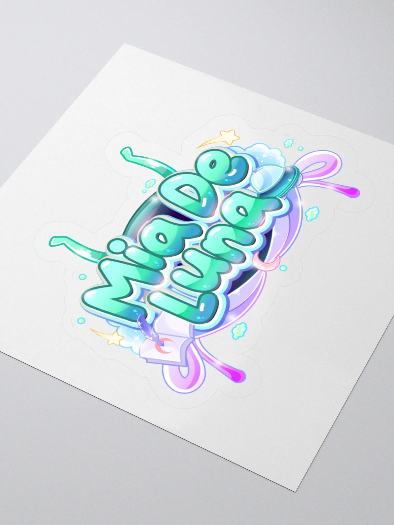 Mia De Luna Logo Kiss Cut Stickers product image (10)