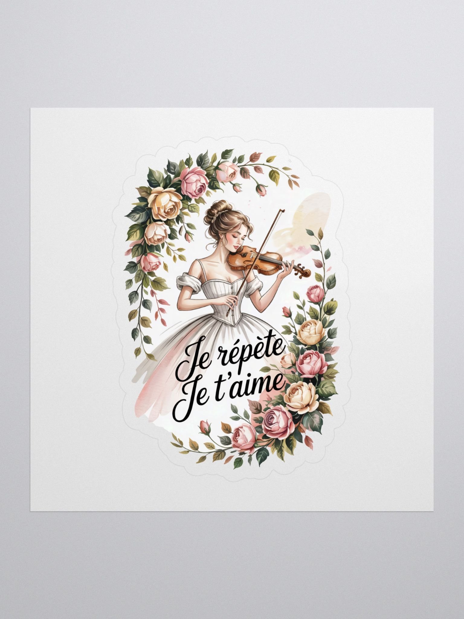 Je répète Je t'aimee Stickers product image (1)