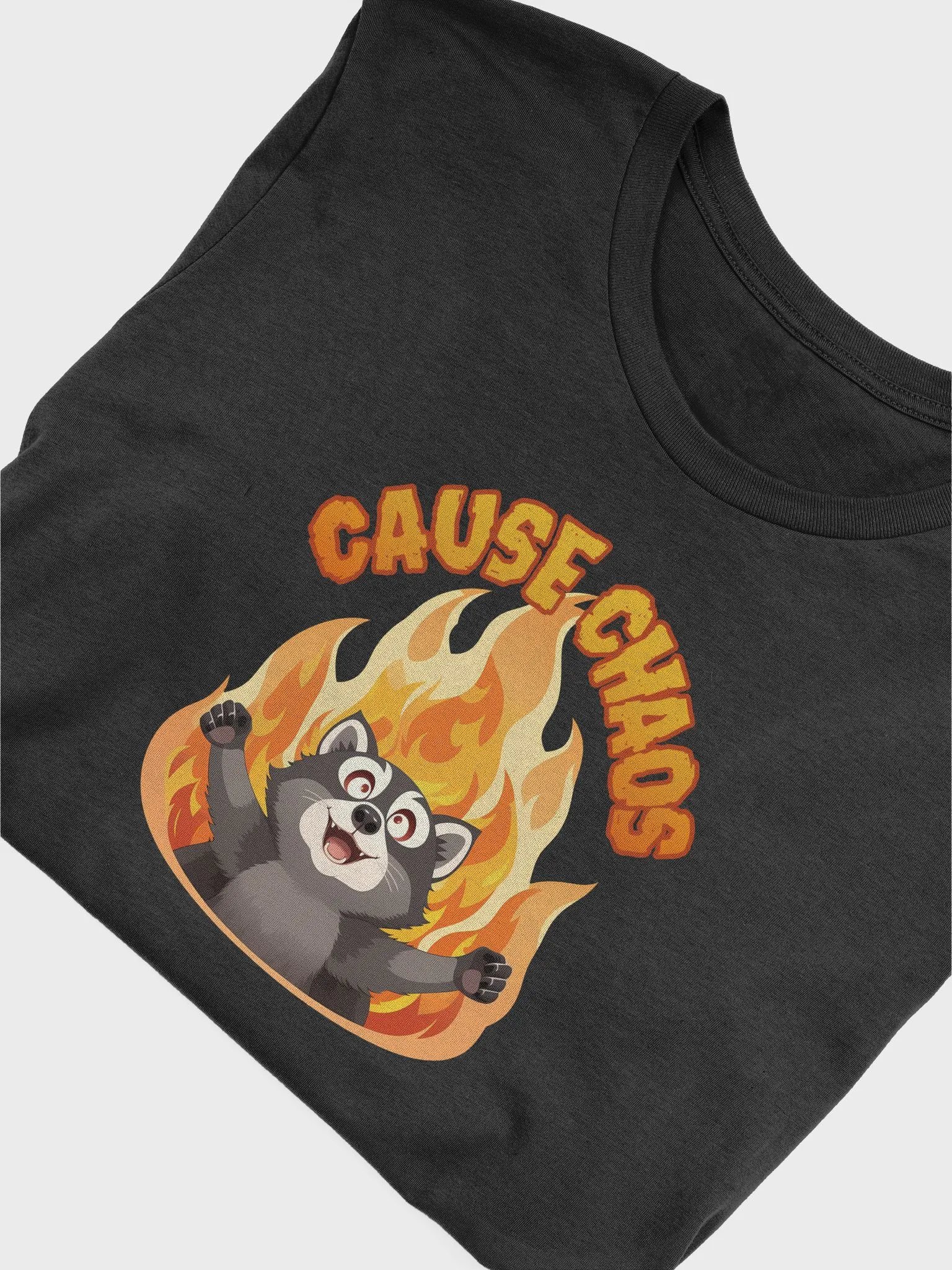 Cause Chaos Raccoon Shirt product image (3)