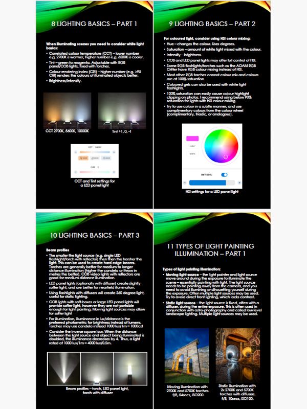 Light Painting Photography Pocket Guides 1 & 2 Twin Pack product image (3)