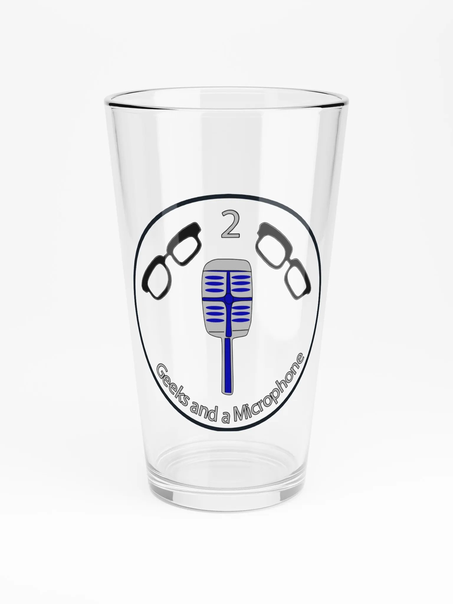 2 Geeks Pint Glass product image (3)