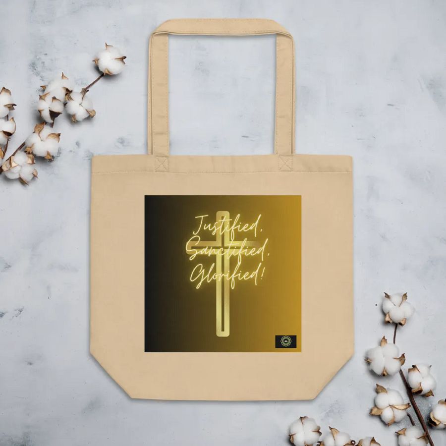 Justified, Sanctified, Glorified! Eco Tote product image (3)