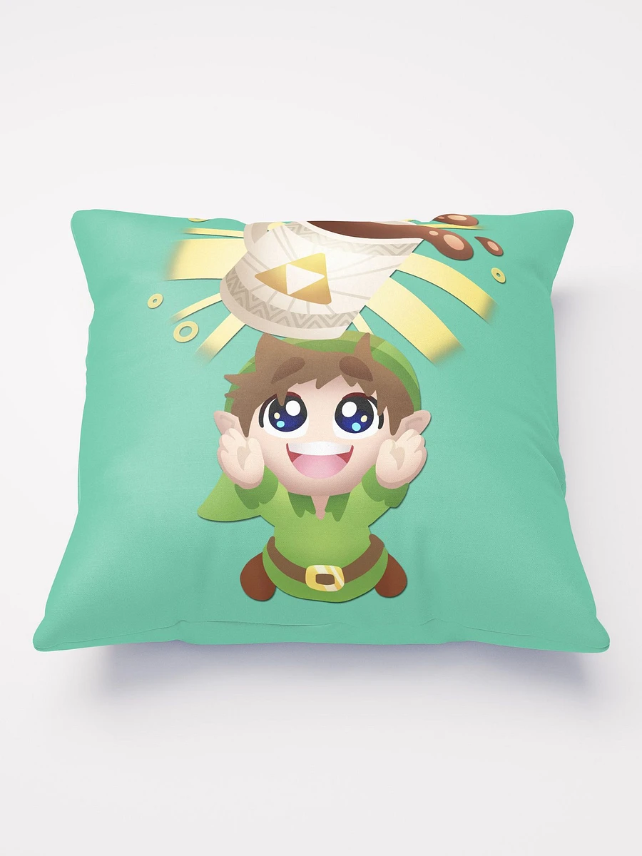 Coffee Cushion (Green Backdrop) product image (1)