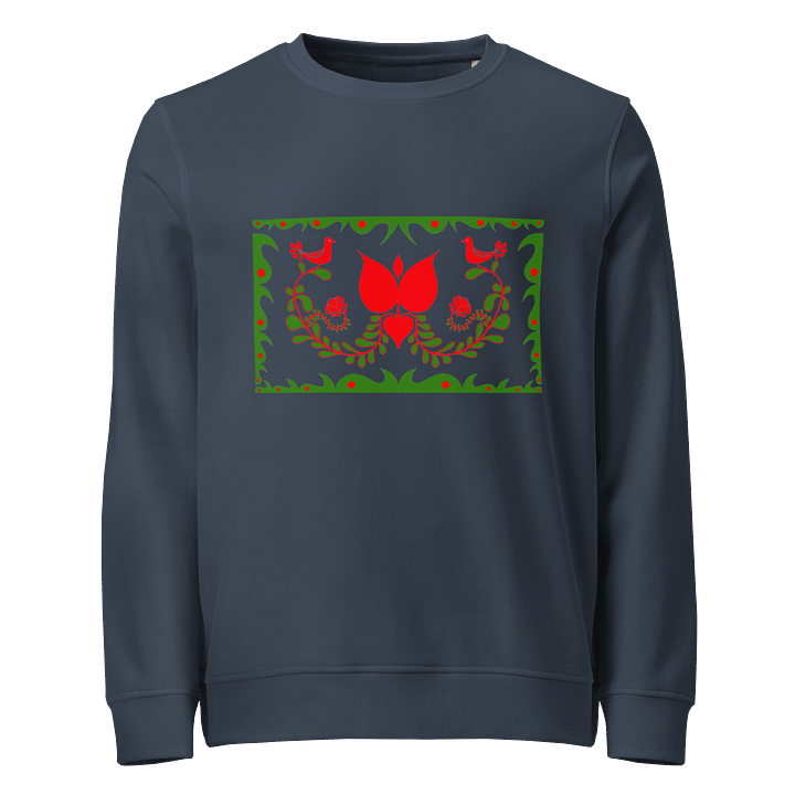 Hungarian Deep Blues Harmony Organic Sweatshirt product image (1)