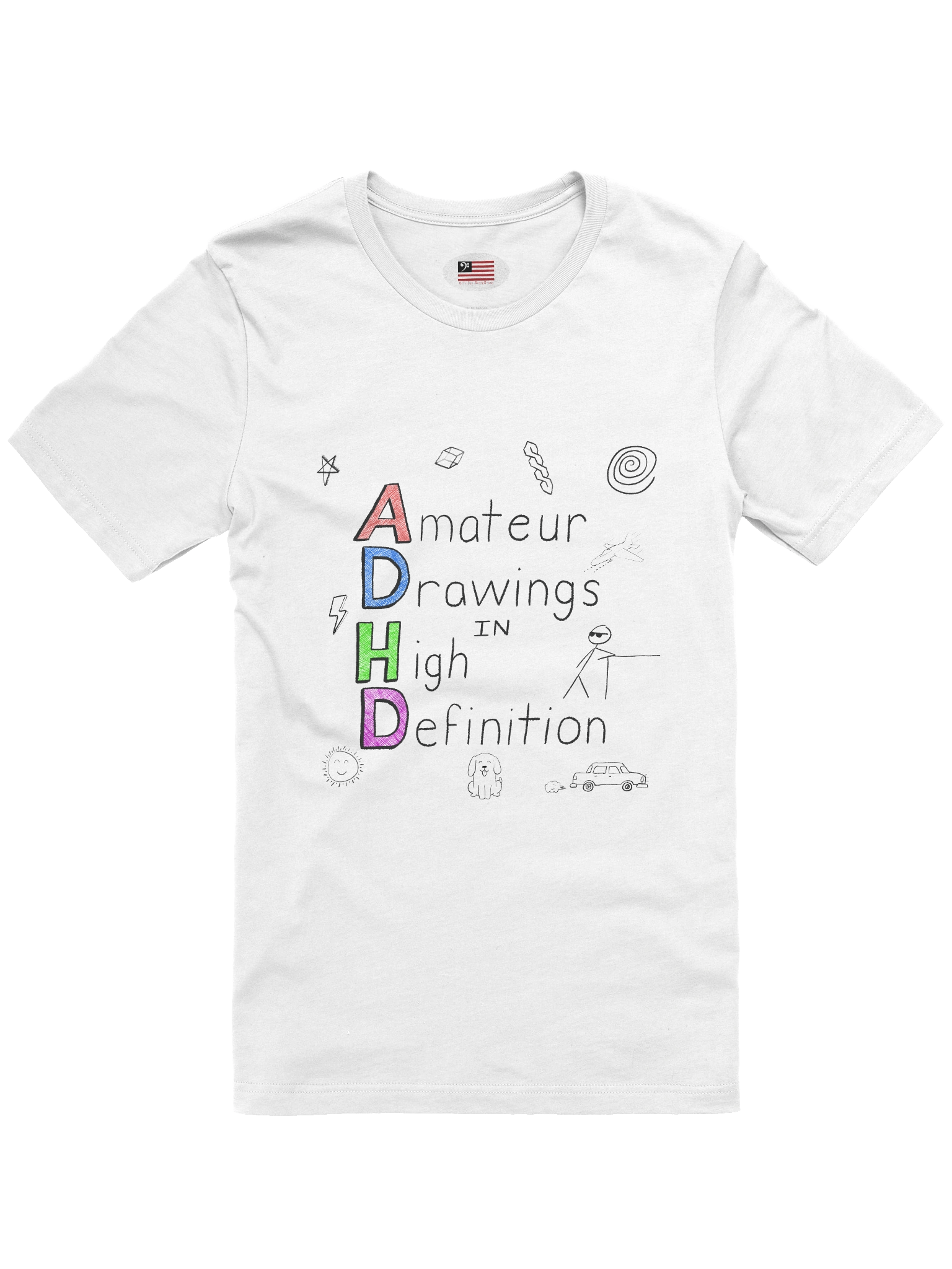 ADHD Avatar Graphic Tee product image (1)