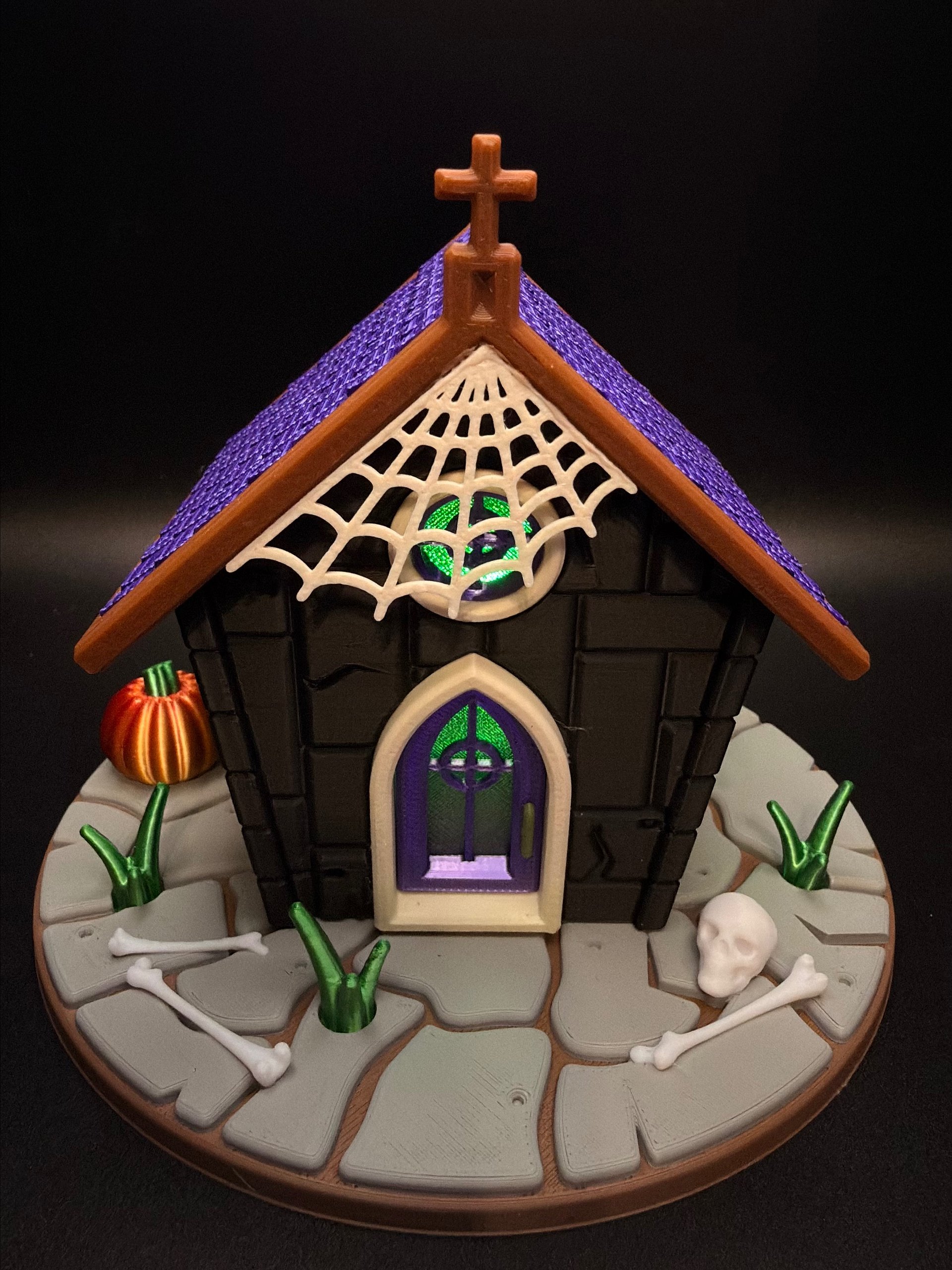 Halloween Mausoleum Fairy House product image (1)