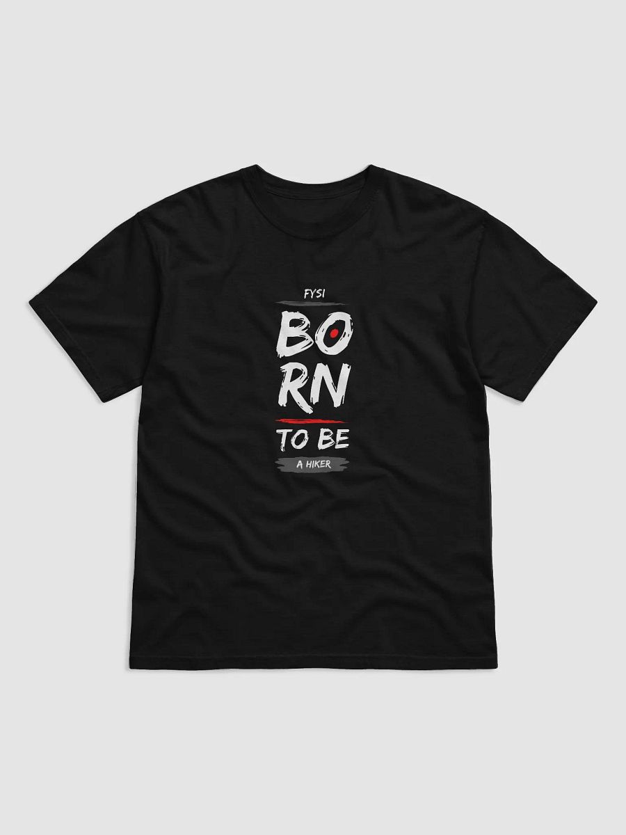 Born to Be a Hiker organic cotton t-shirt product image (1)