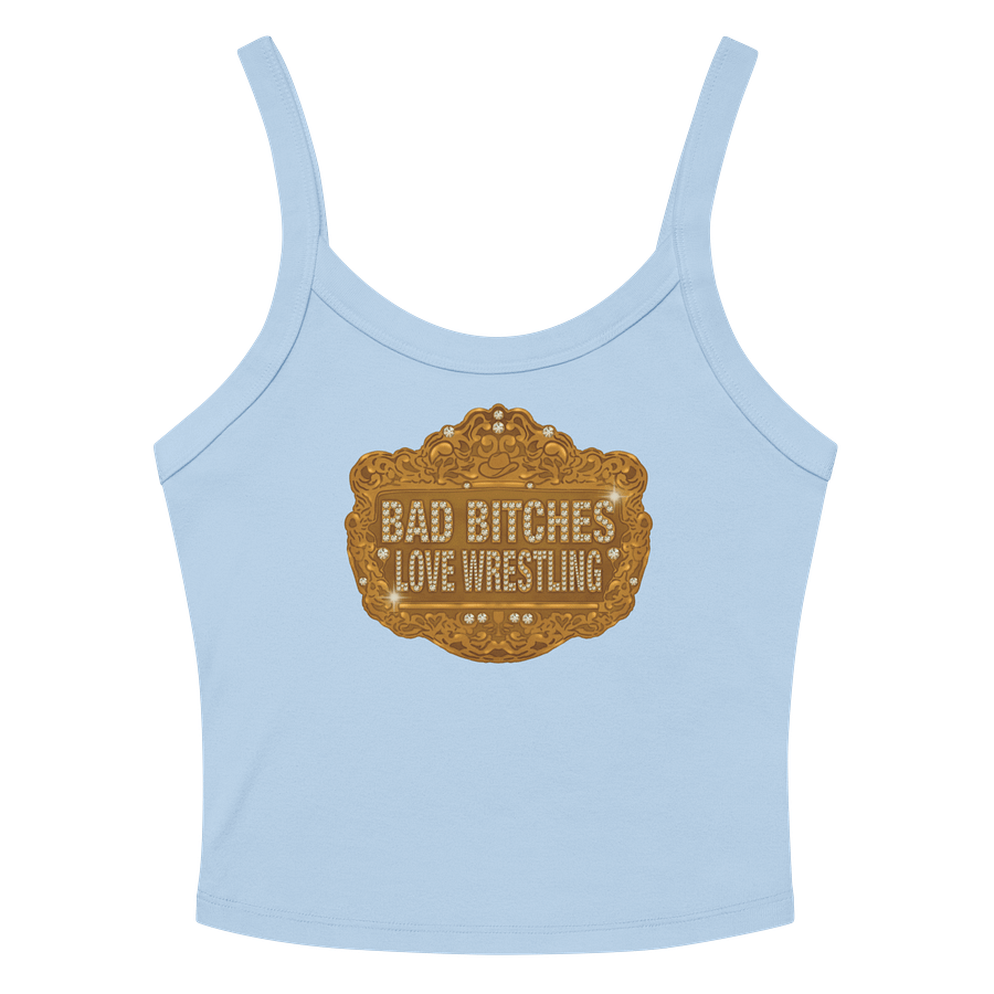Buckle Up Bad Bitches Micro Rib Tank Top product image (8)