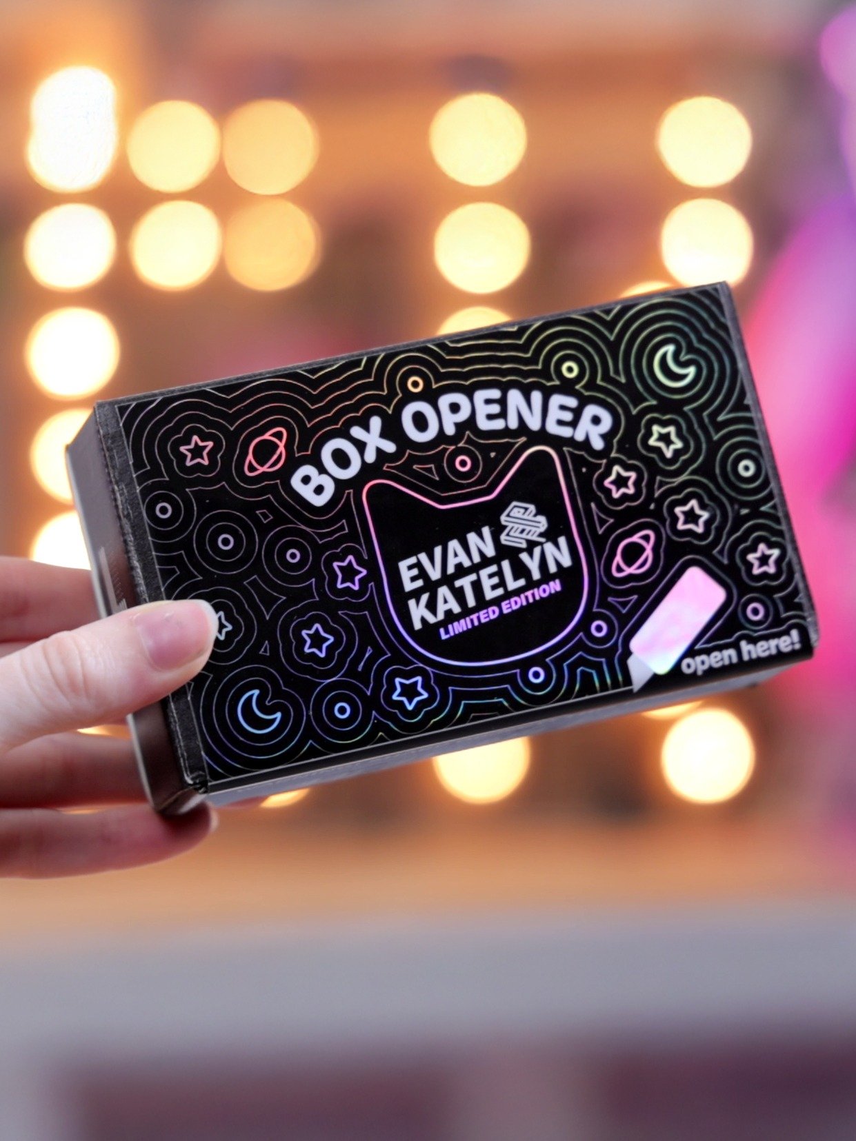 Evan and Katelyn Fidget Blade Box Opener - Purple Special Edition product image (5)