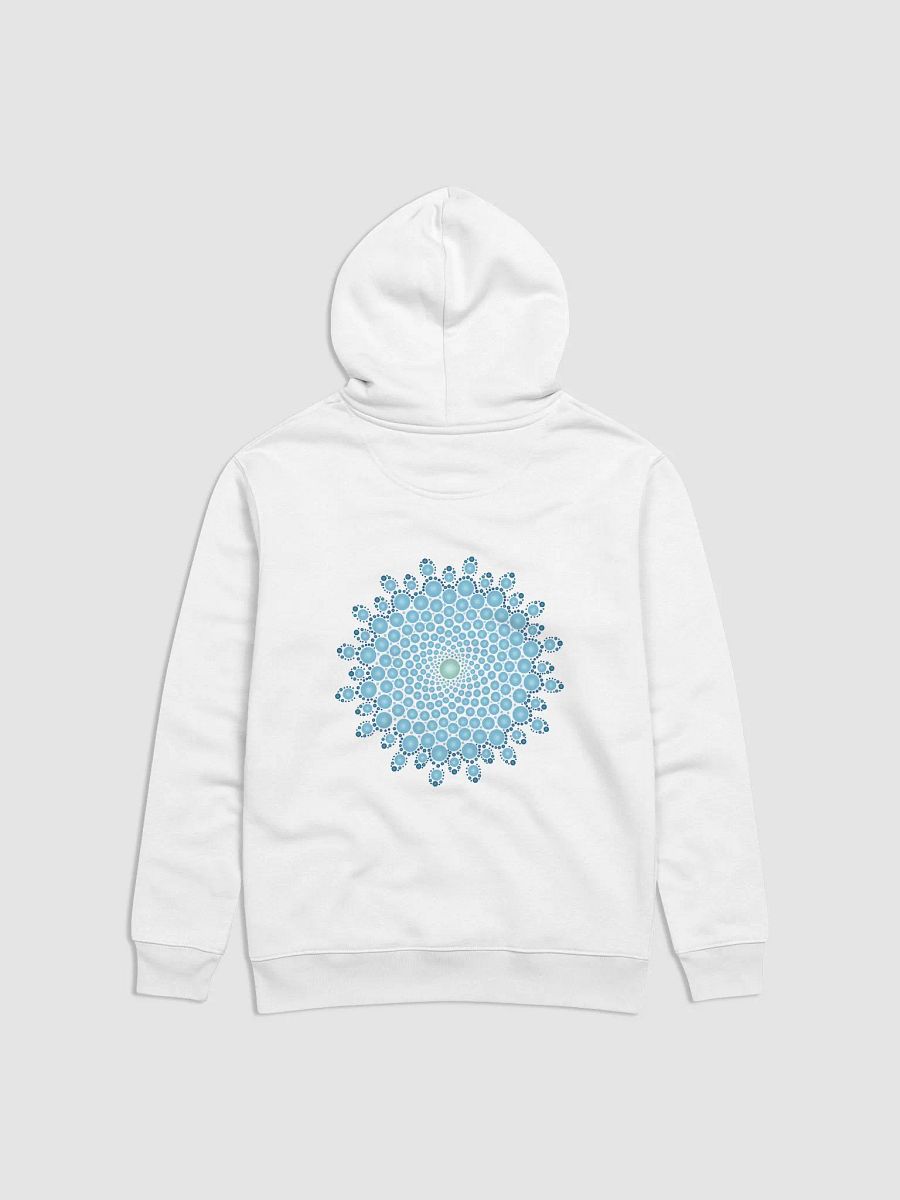 Blue Dot Mandala Unisex Eco Hoodie product image (3)